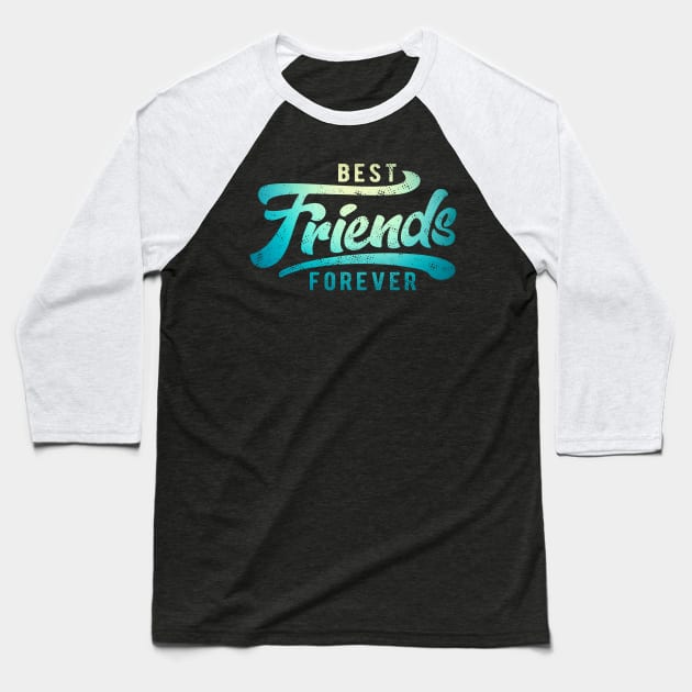 Best friends forever - BFF Best Friends Forever Baseball T-Shirt by Panda Pope